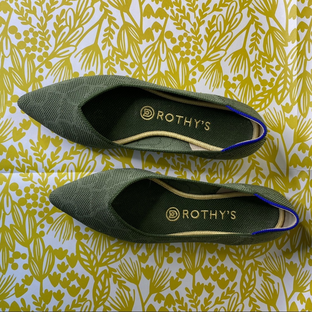 🌿 Rothys Points Safari 7.5 🌿